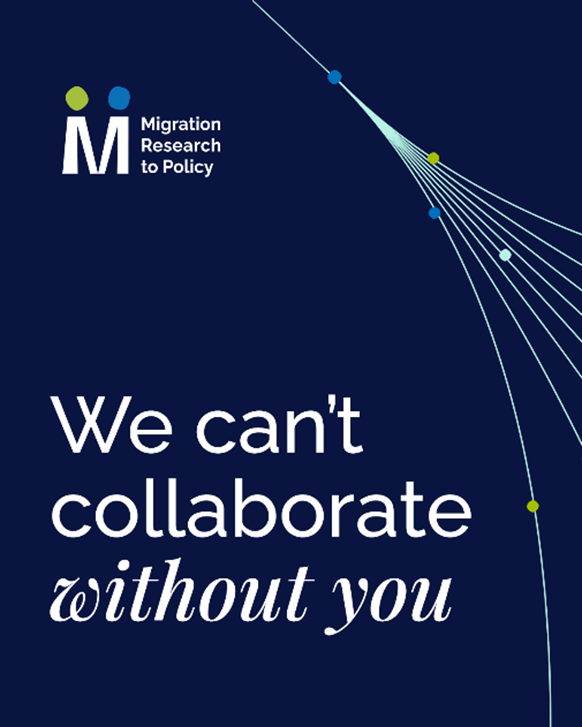 Bild mit Titel: We can't collaborate without you